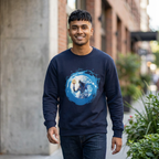 Mythic Shiva Trident Artwork — Crewneck Sweatshirt
