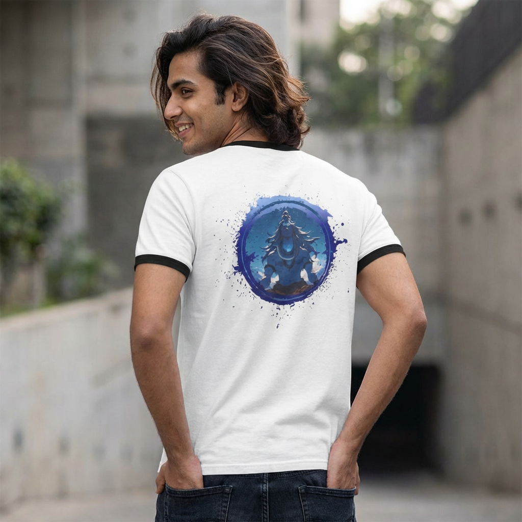 Cosmic Shiva Ringer T-Shirt