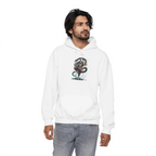 Shiva Movement White Pullover Hoodie