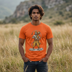 Veer Hanuman T-Shirt – Strength, Courage & Discipline Design