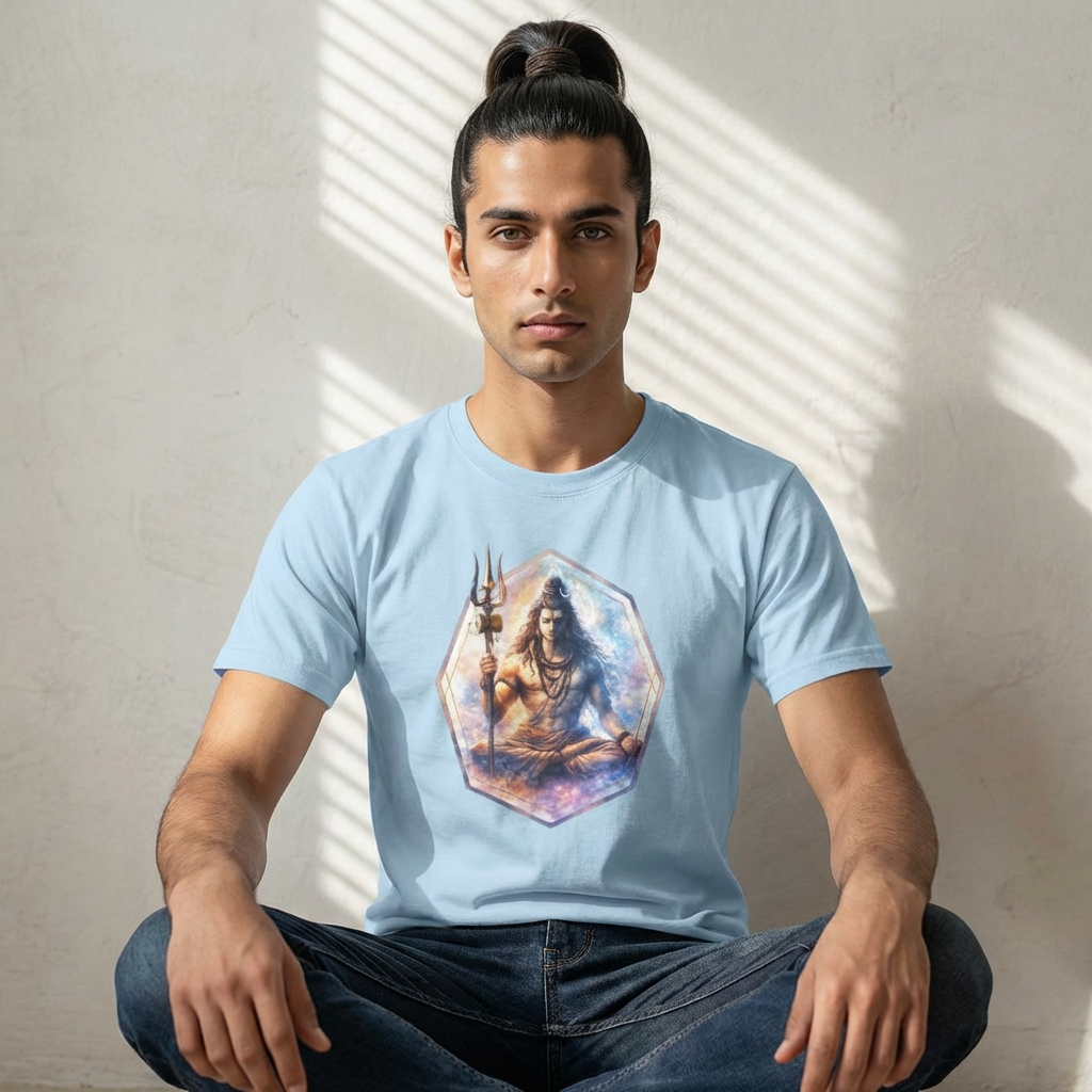 Stillness of Shiva T-Shirt - Meditation, Inner Peace, Spiritual Awareness Tee