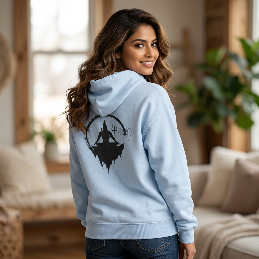 Lord Shiva Stillness Hoodie
