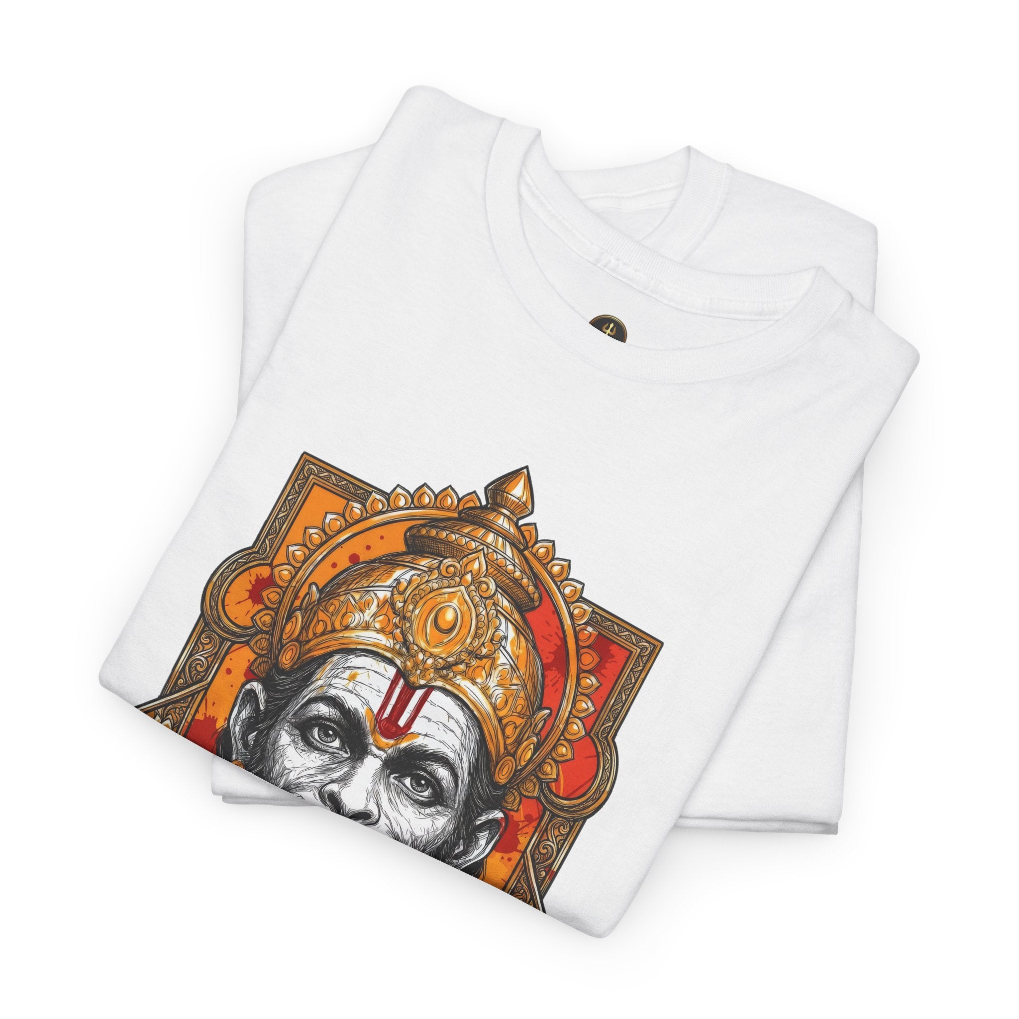 Hanuman The Watcher T-Shirt – Calm Strength & Inner Awareness Design