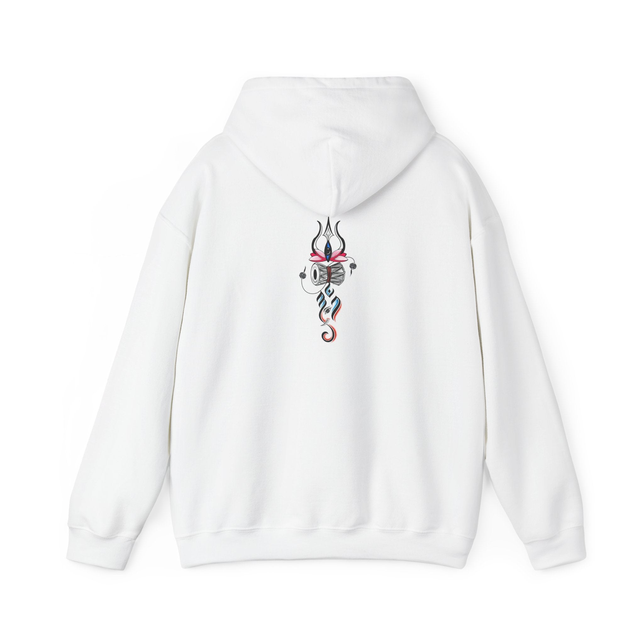Trishula Damaru Spiritual Hoodie