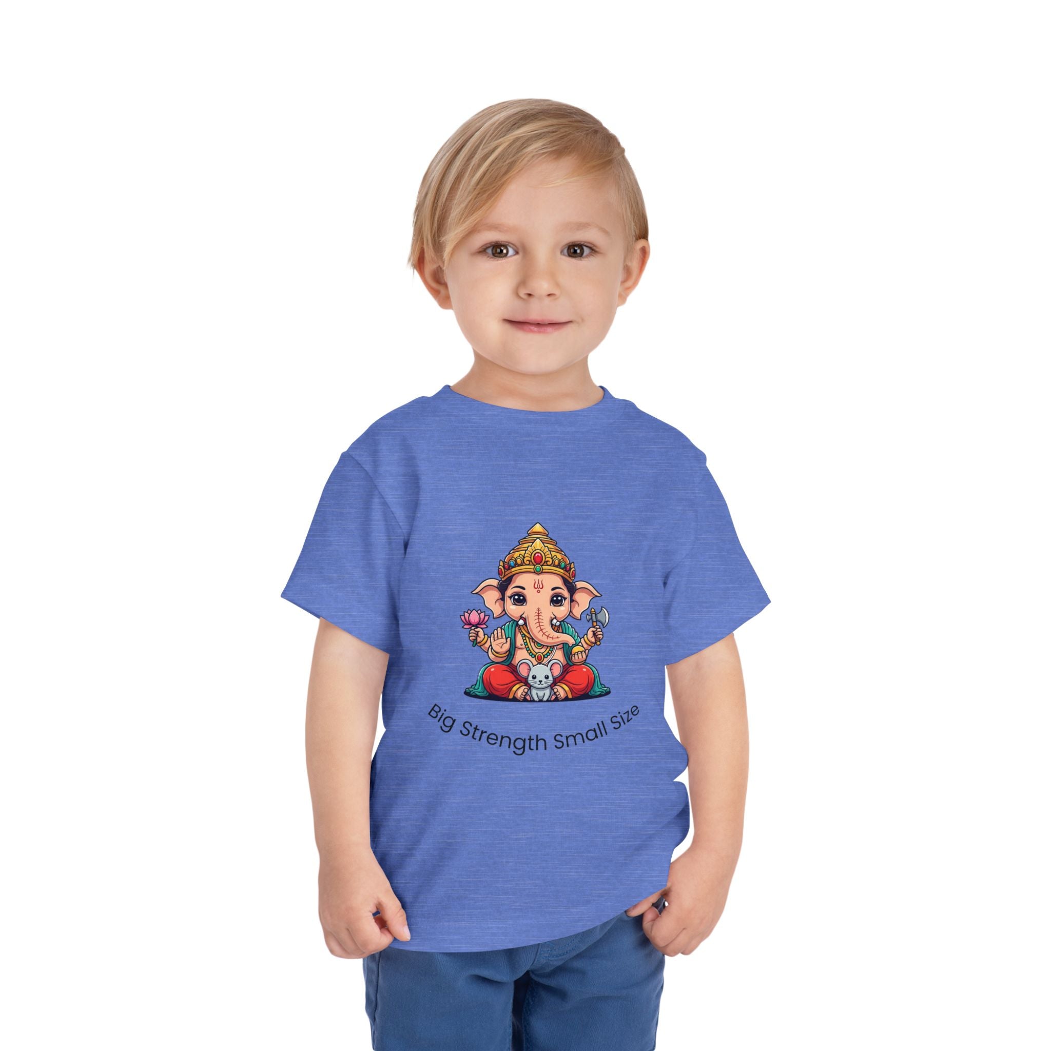 Baby Ganesha “Big Strength Small Size” Kids T-Shirt