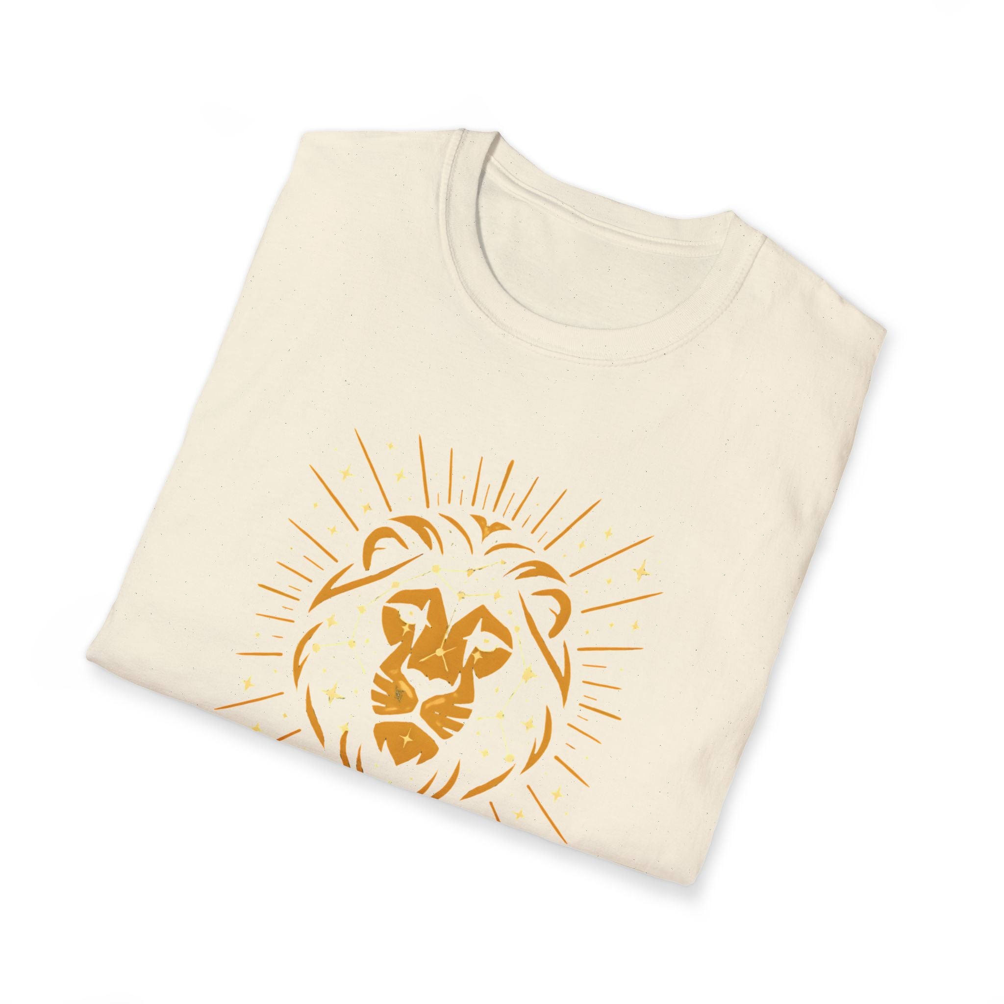 Golden Lion Constellation T-Shirt