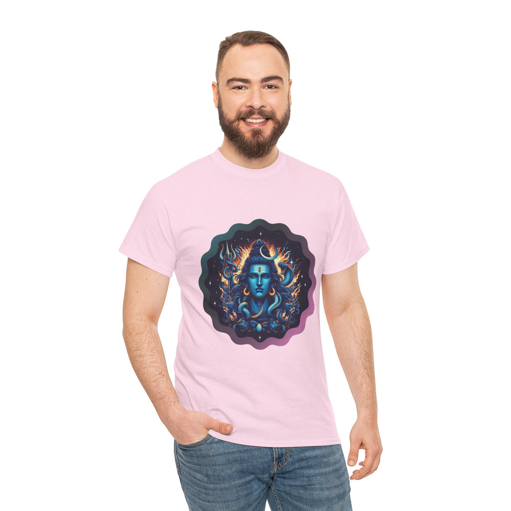 Lord Shiva Flame Graphic T-Shirt