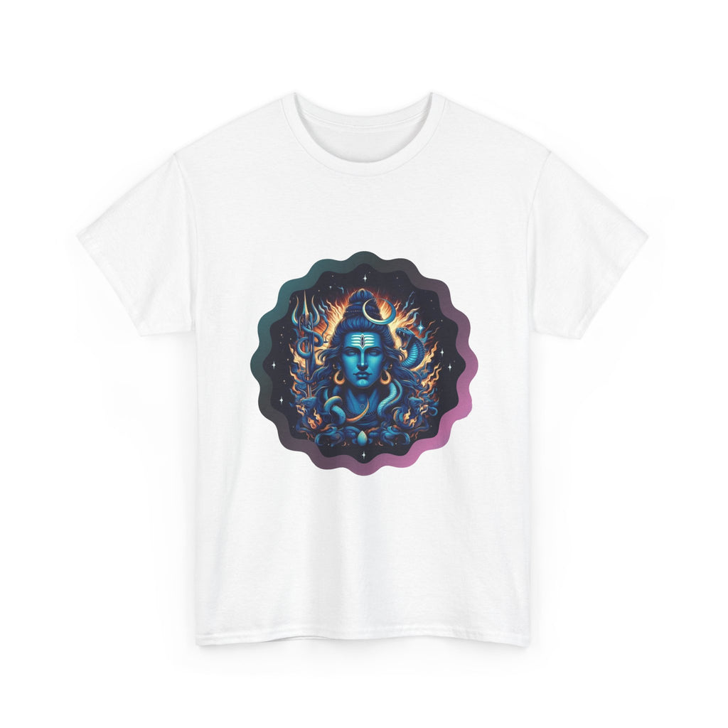 Lord Shiva Flame Graphic T-Shirt