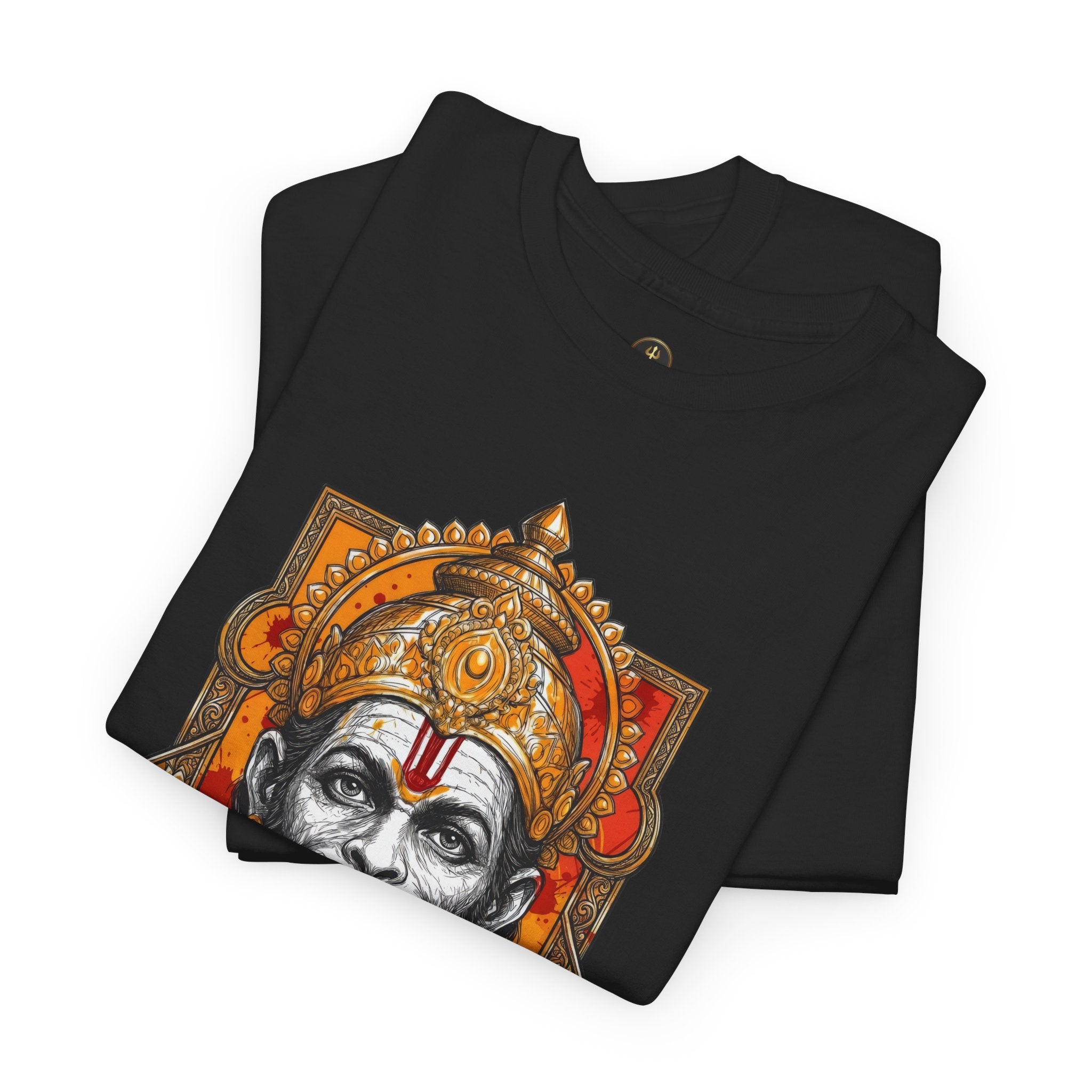 Hanuman The Watcher T-Shirt – Calm Strength & Inner Awareness Design