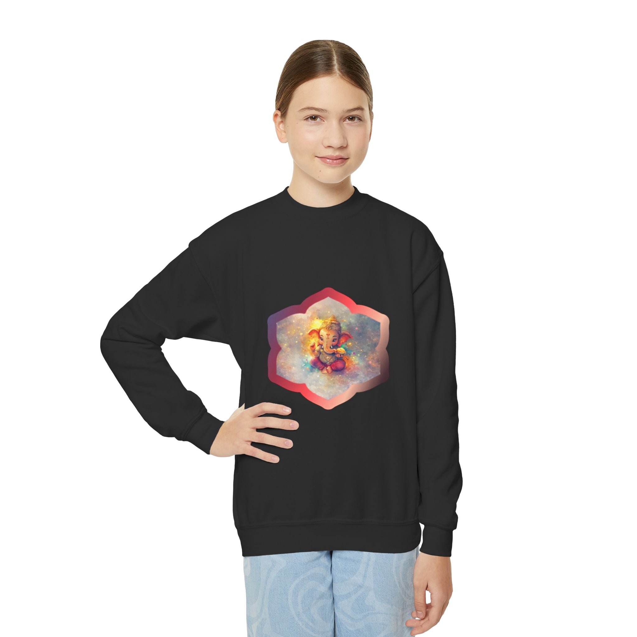 Baby Ganesha Kids Sweatshirt