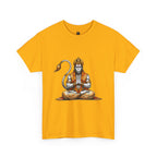 Hanuman Meditation T-Shirt – Inner Stillness & Spiritual Discipline Design