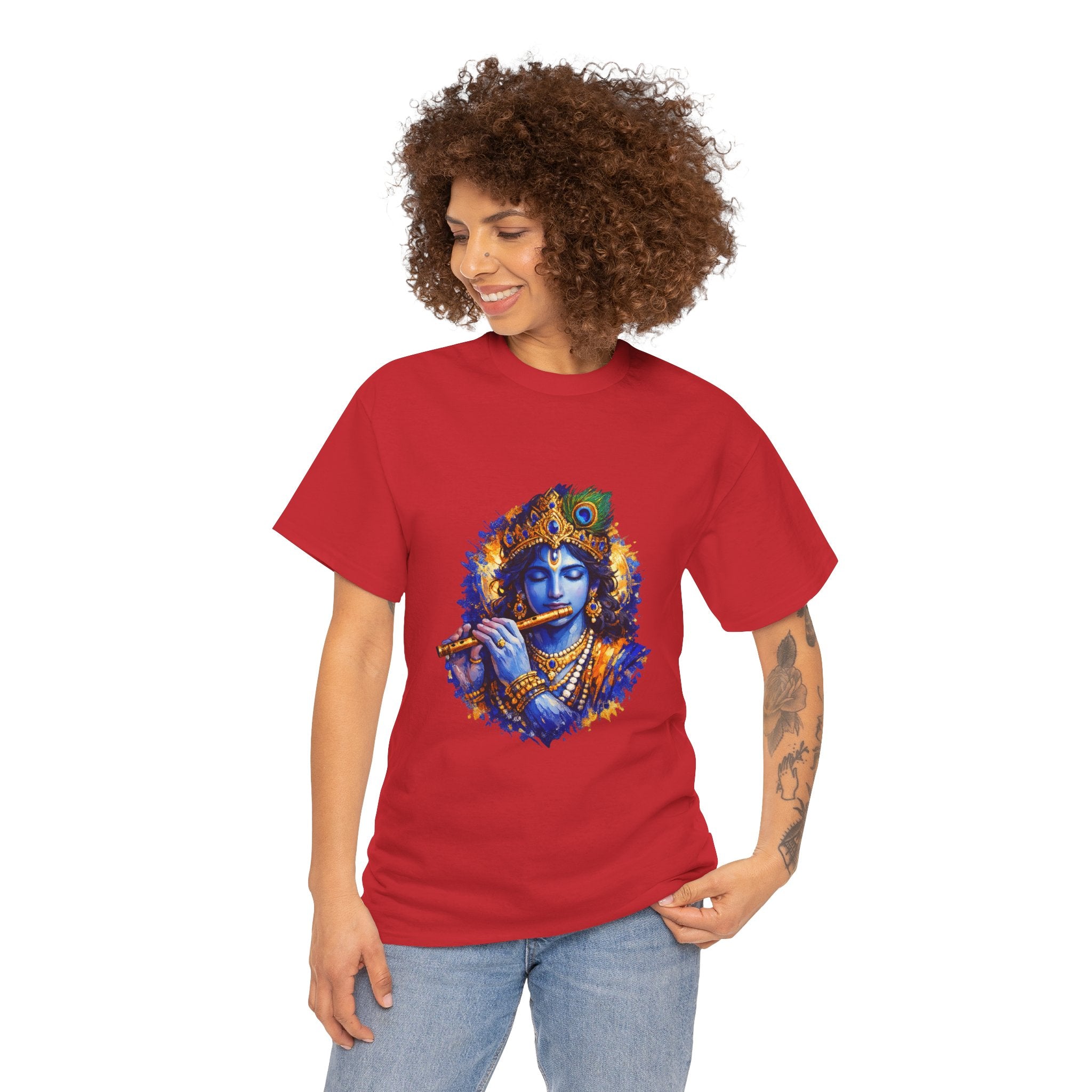 Krishna T-Shirt – Divine Calm Meditation
