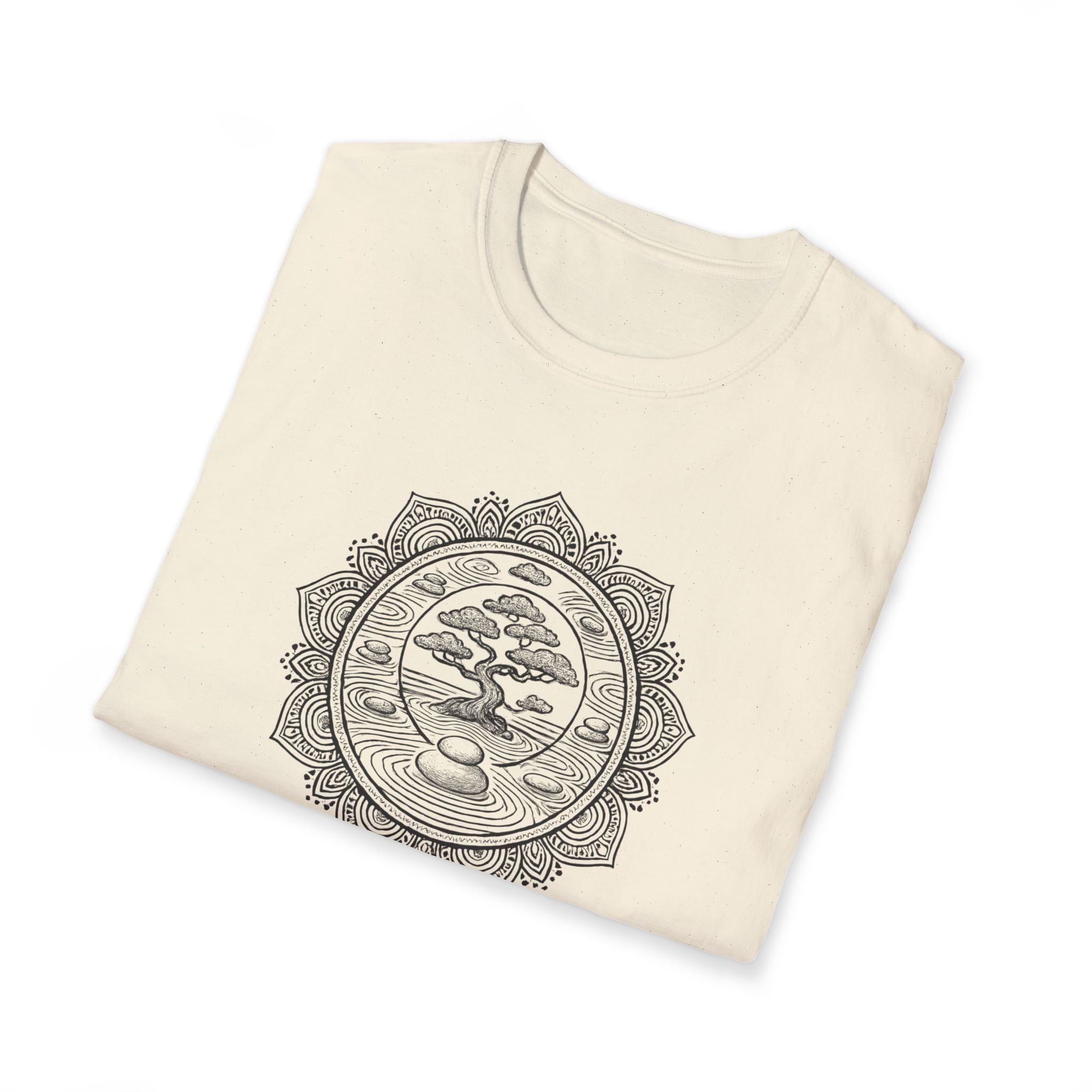 Zen Bonsai Mandala T-Shirt