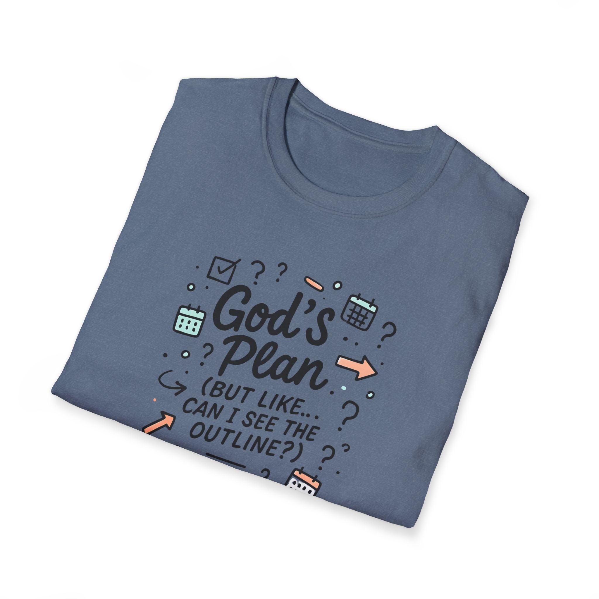 God's Plan Illustration T-Shirt