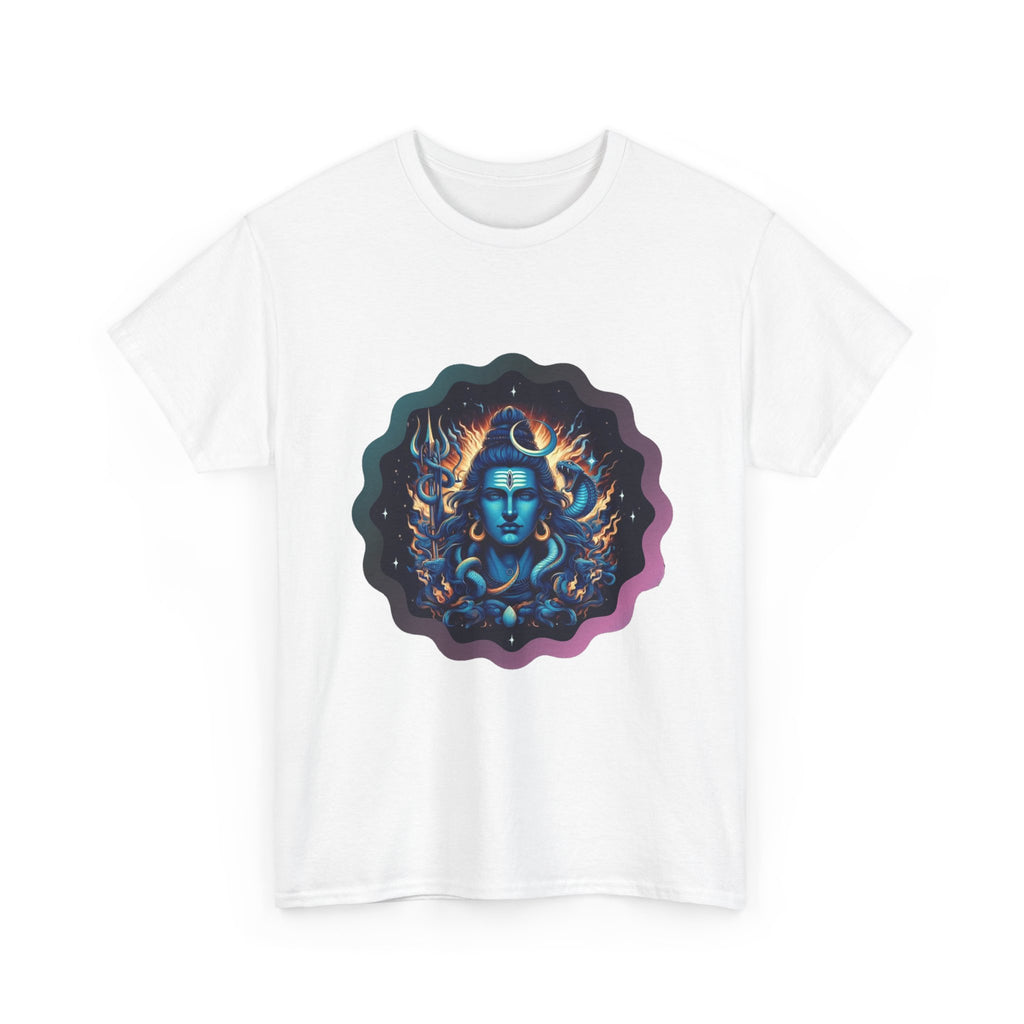 Lord Shiva Flame Graphic T-Shirt
