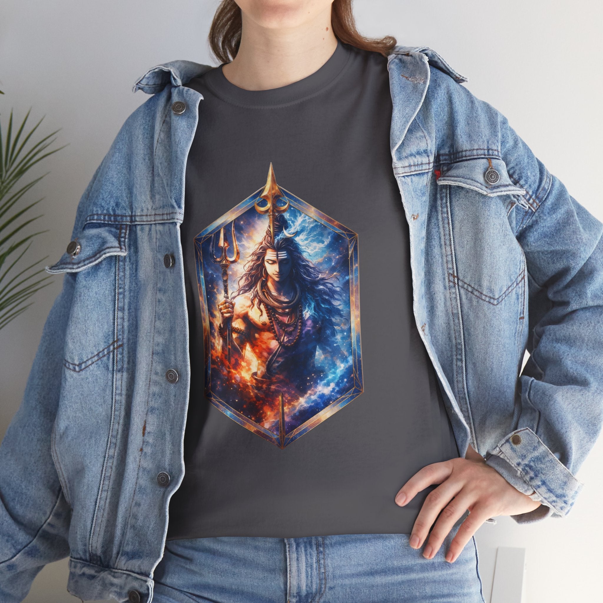 Cosmic Shiva T-Shirt – Universe Energy, Balance & Consciousness Tee