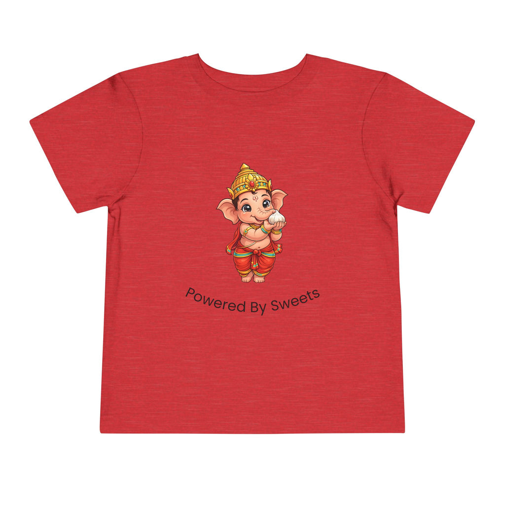 Baby Ganesha “Powered By Sweets” Kids T-Shirt