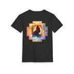 Shiva Cosmic Yantra Suede T-Shirt