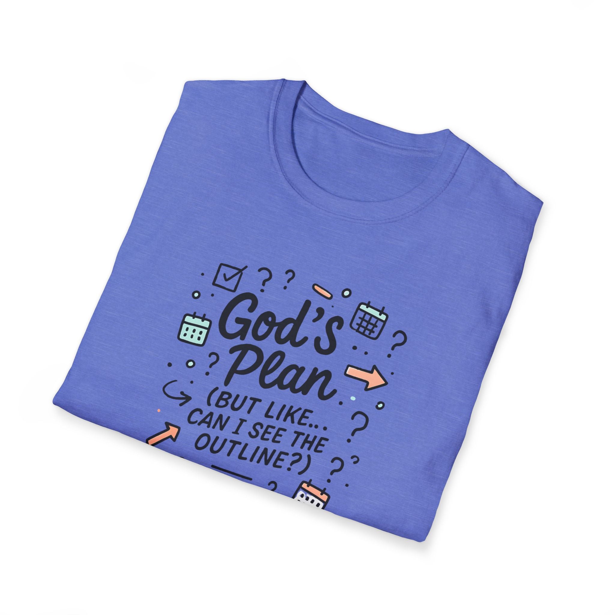 God's Plan Illustration T-Shirt