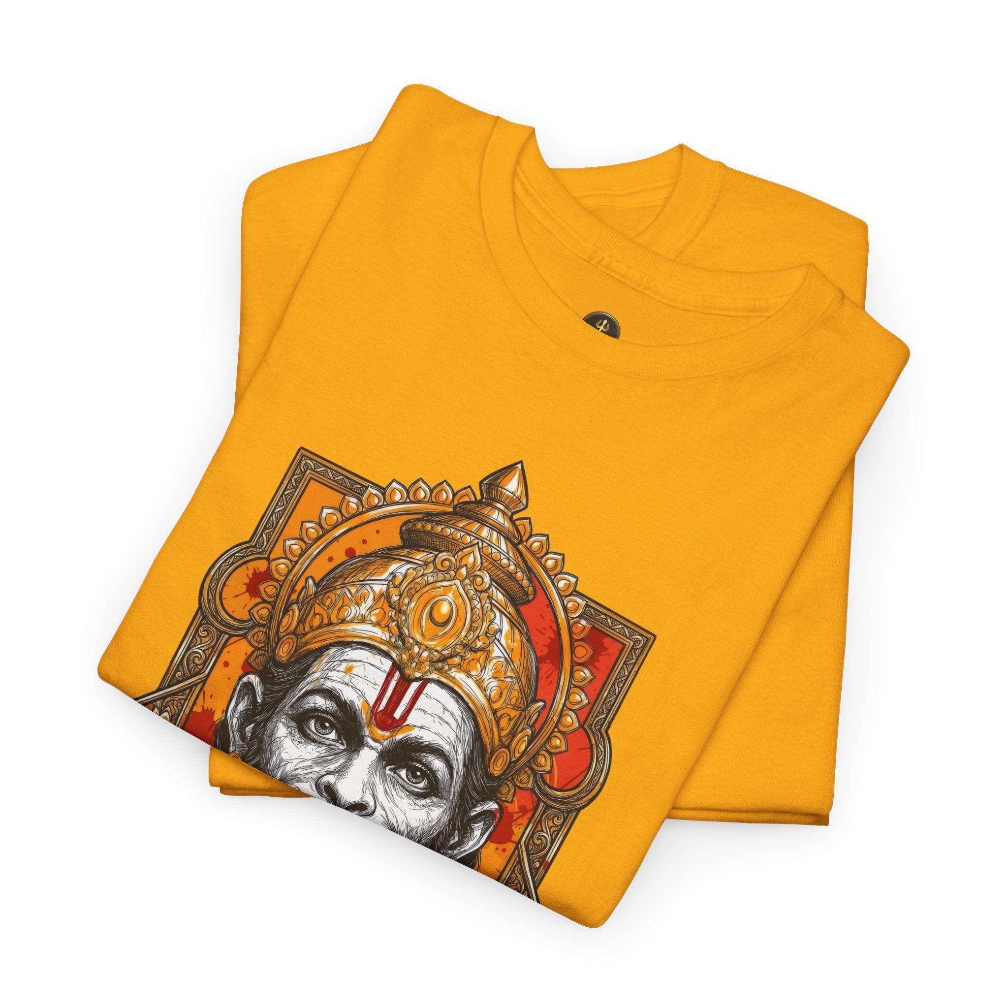 Hanuman The Watcher T-Shirt – Calm Strength & Inner Awareness Design