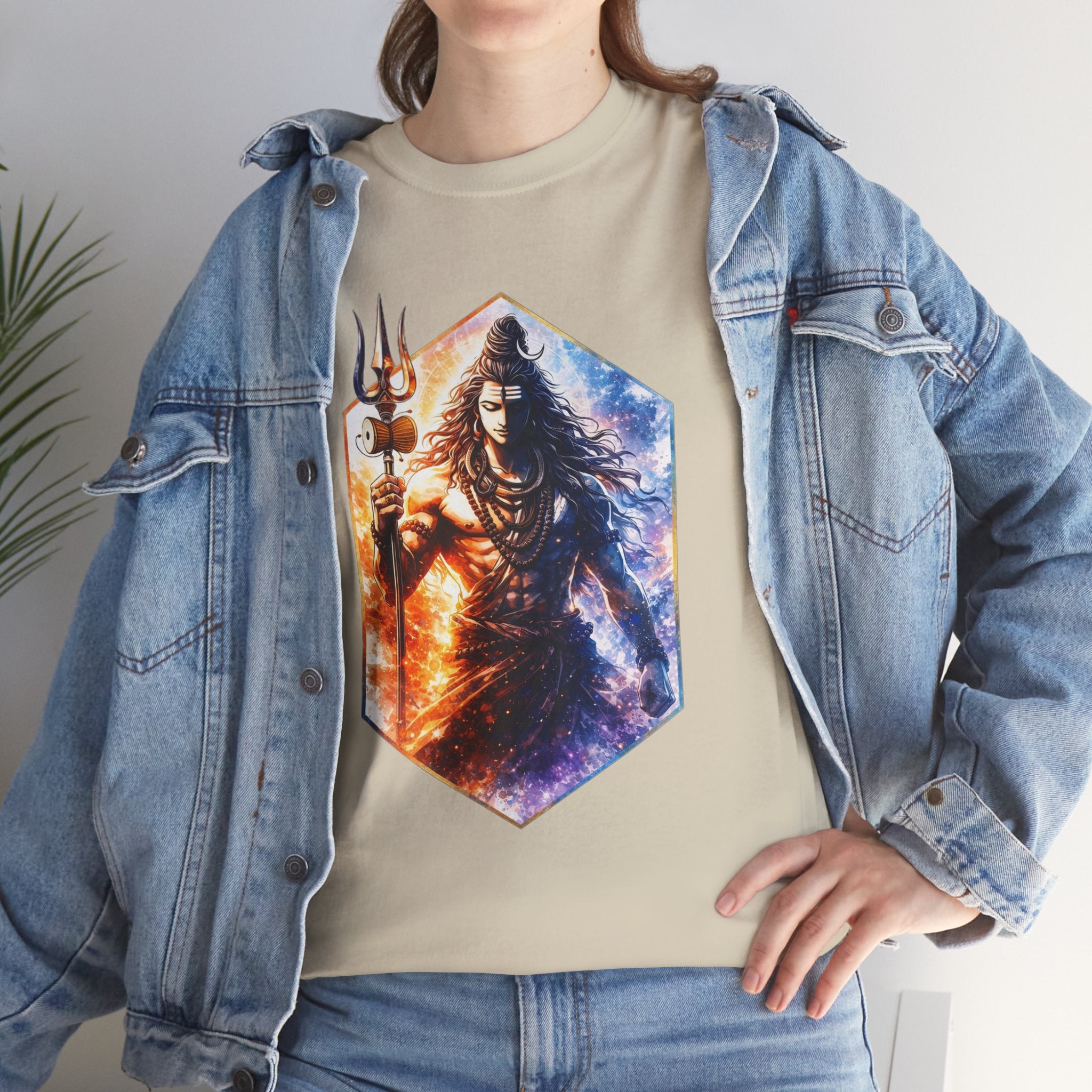 Shiva Trident T-Shirt - Destroyer of Illusion, Strength & Transformation Tee