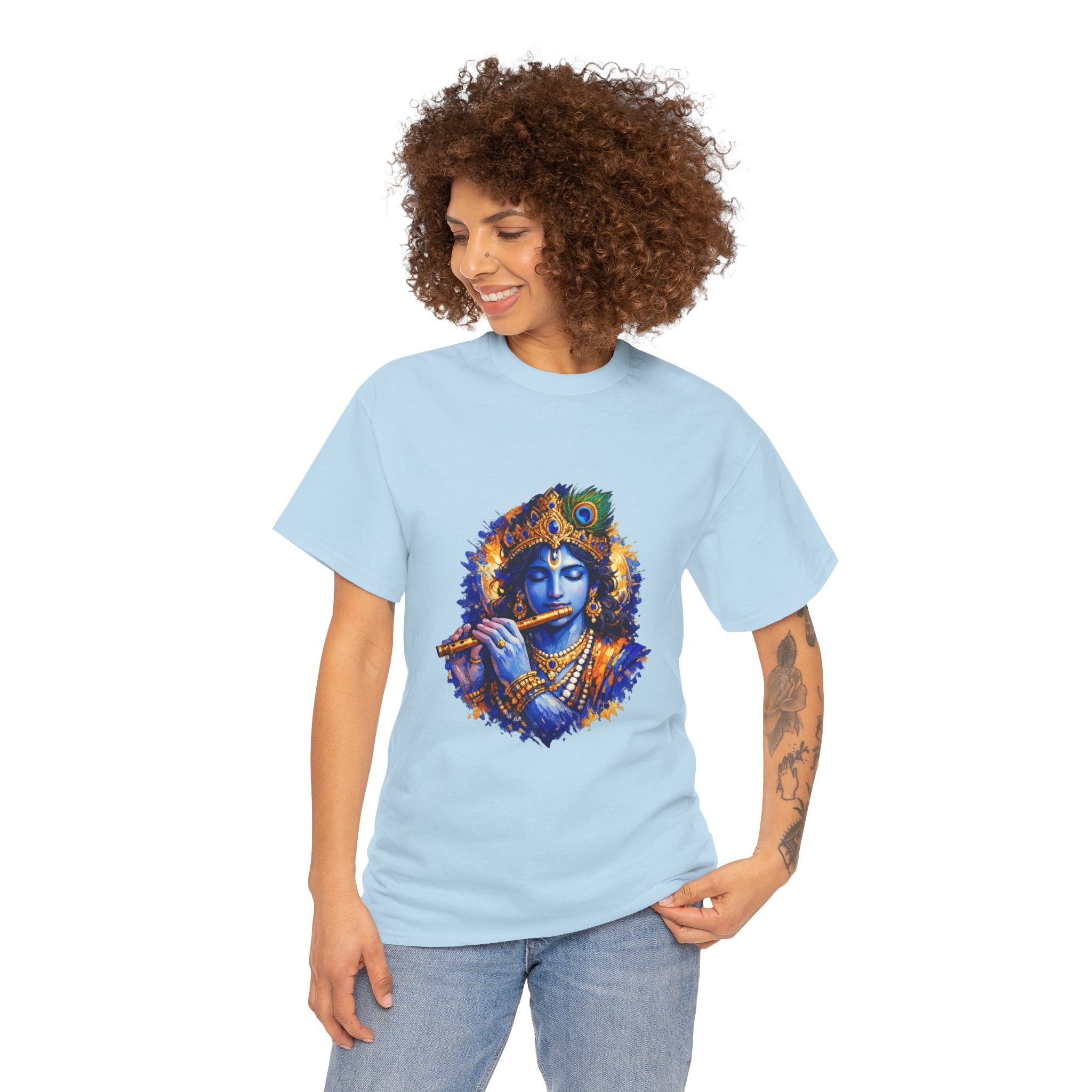Krishna T-Shirt – Divine Calm Meditation
