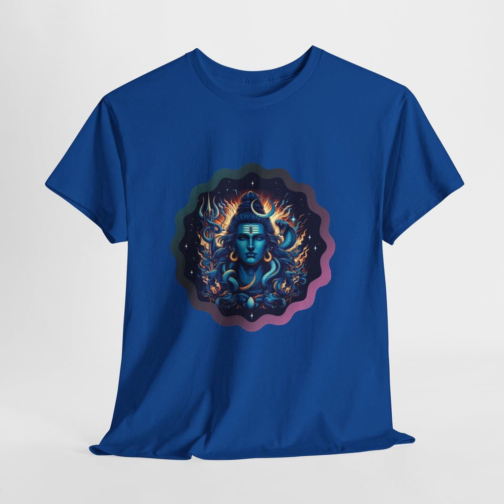 Lord Shiva Flame Graphic T-Shirt