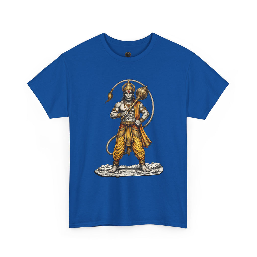 Veer Hanuman T-Shirt – Strength, Courage & Discipline Design