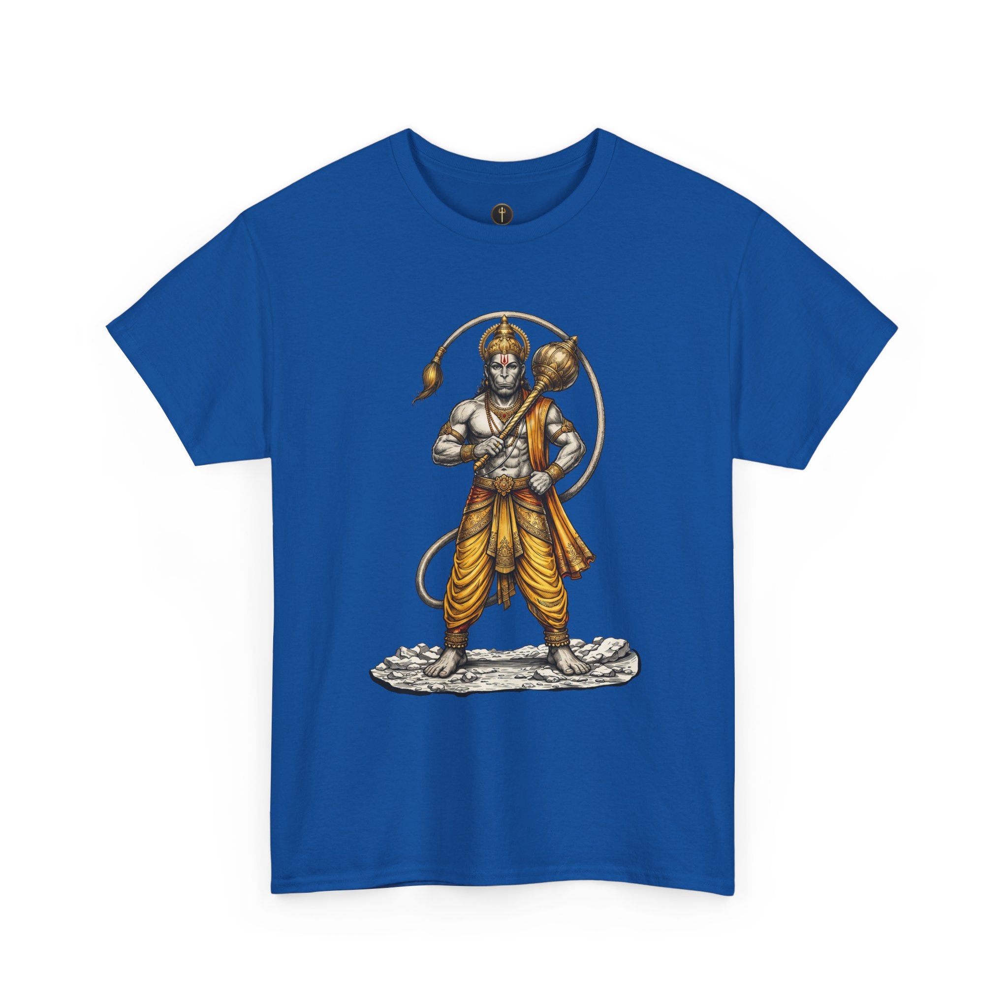Veer Hanuman T-Shirt – Strength, Courage & Discipline Design