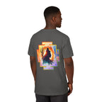 Shiva Cosmic Yantra Suede T-Shirt