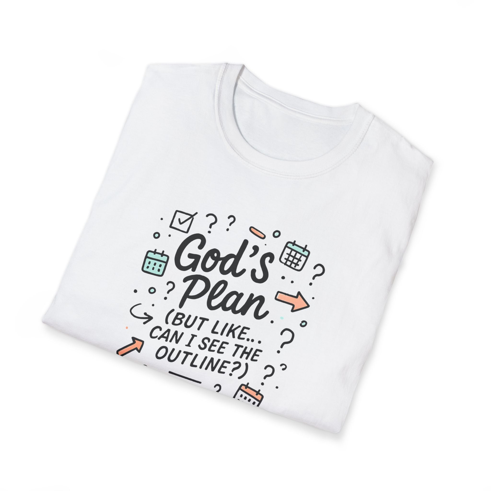 God's Plan Illustration T-Shirt