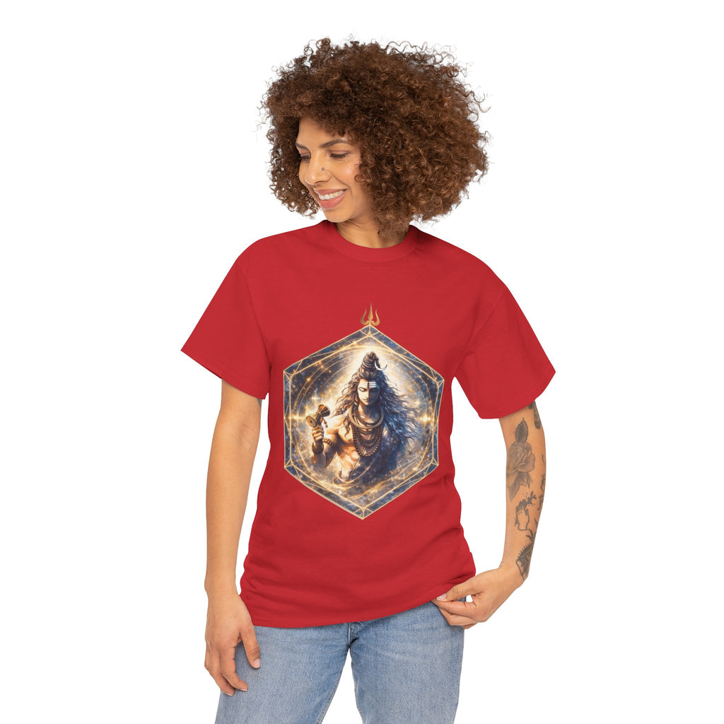 Shiva Damaru T-Shirt - Om Sound, Vibration & Spiritual Energy Tee