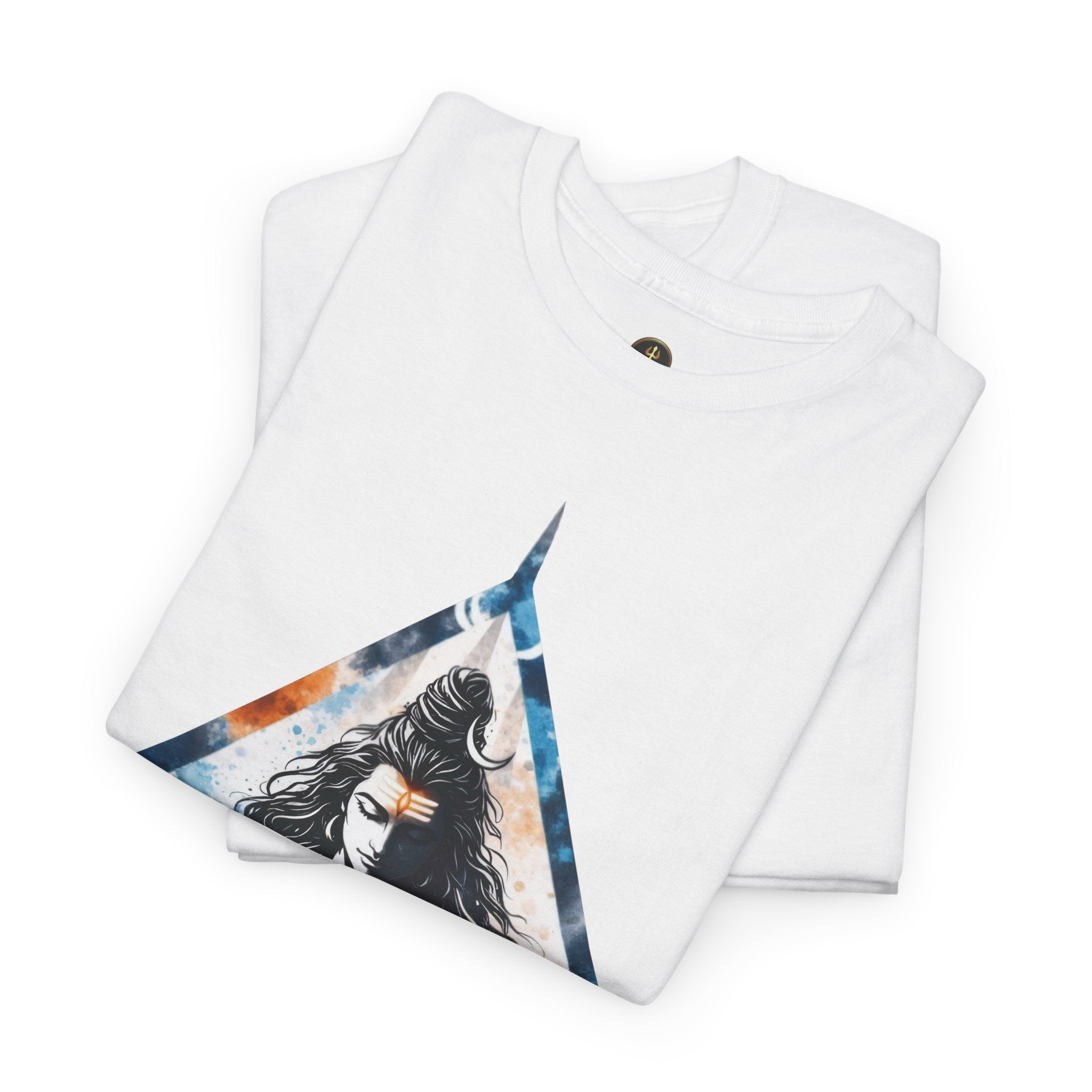 Mahadev Minimal T-Shirt - Shiva Third Eye, Awareness & Power Tee