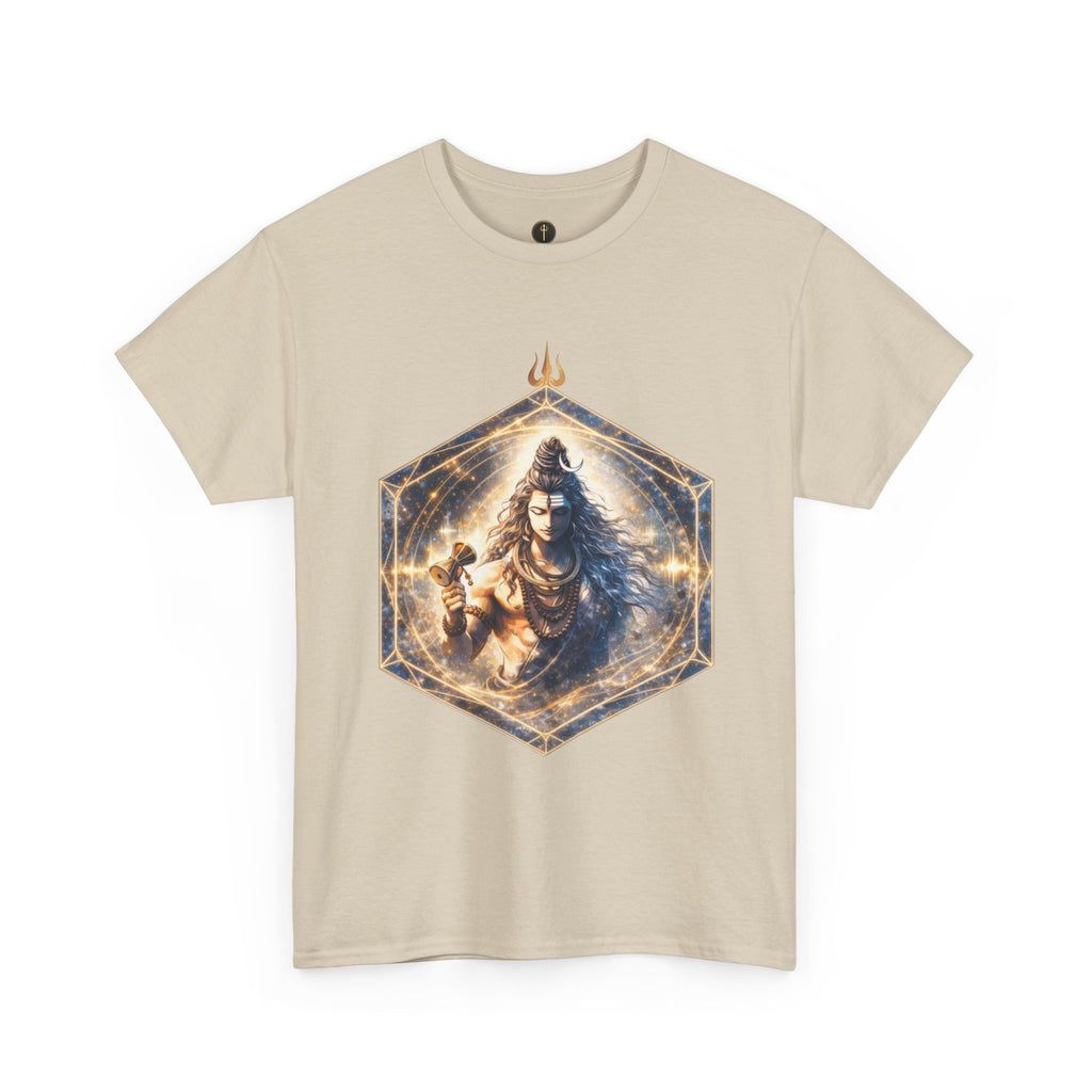 Shiva Damaru T-Shirt - Om Sound, Vibration & Spiritual Energy Tee