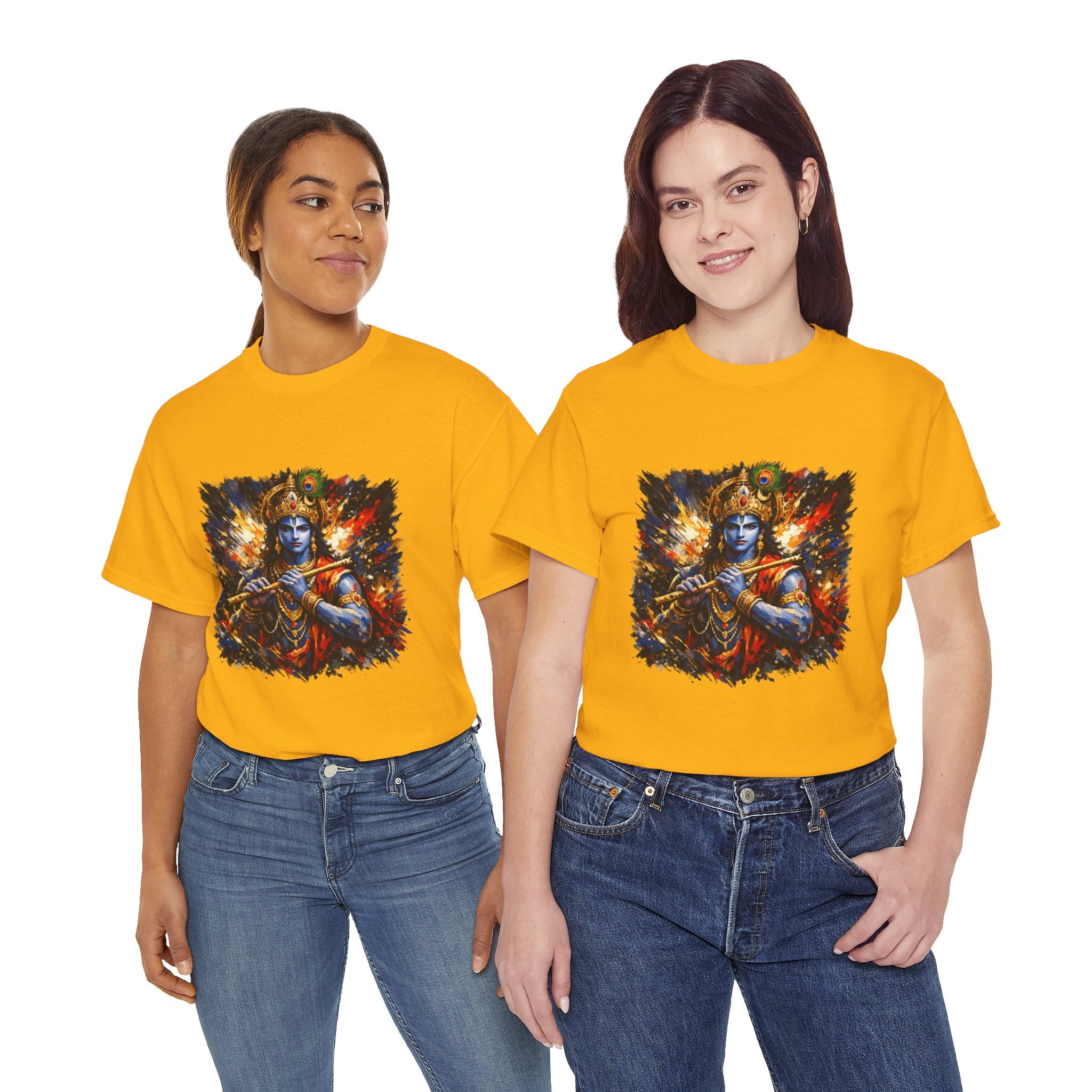 Krishna Warrior T-Shirt – | Spiritual Strength Shirt