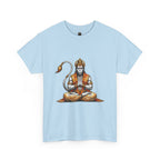 Hanuman Meditation T-Shirt – Inner Stillness & Spiritual Discipline Design