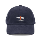 Shiva Tripundra Corduroy Embroidered Cap