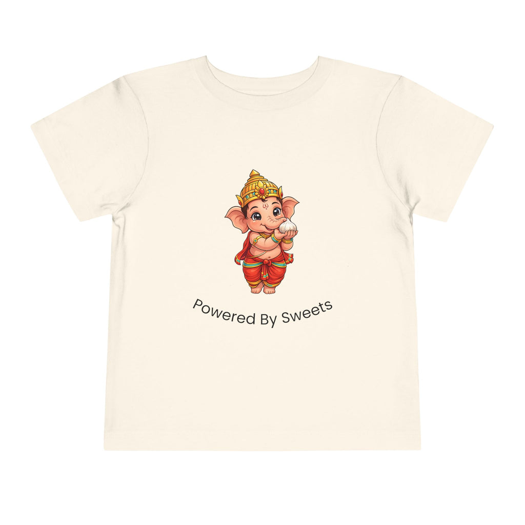Baby Ganesha “Powered By Sweets” Kids T-Shirt