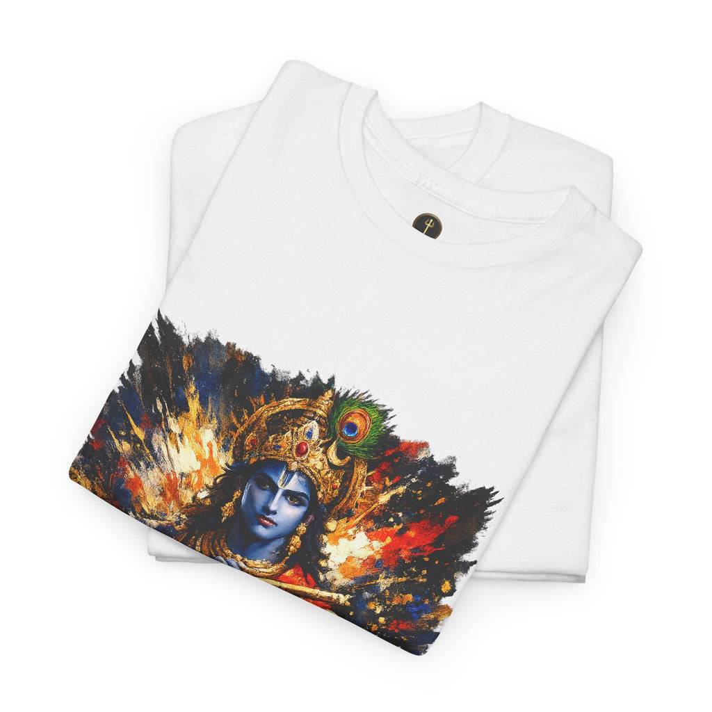 Krishna Warrior T-Shirt – | Spiritual Strength Shirt