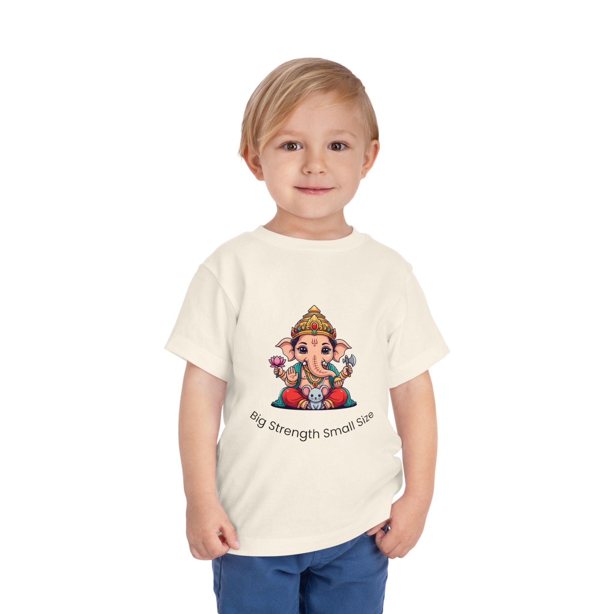 Baby Ganesha “Big Strength Small Size” Kids T-Shirt