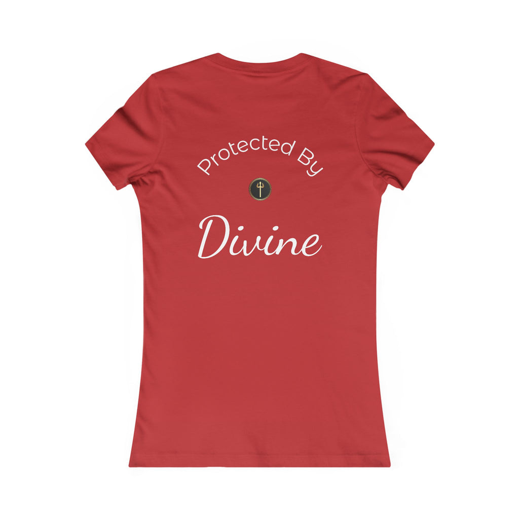 Devi Women’s T-Shirt – Shakti Goddess | “Protected by Divine” Spiritual Shirt