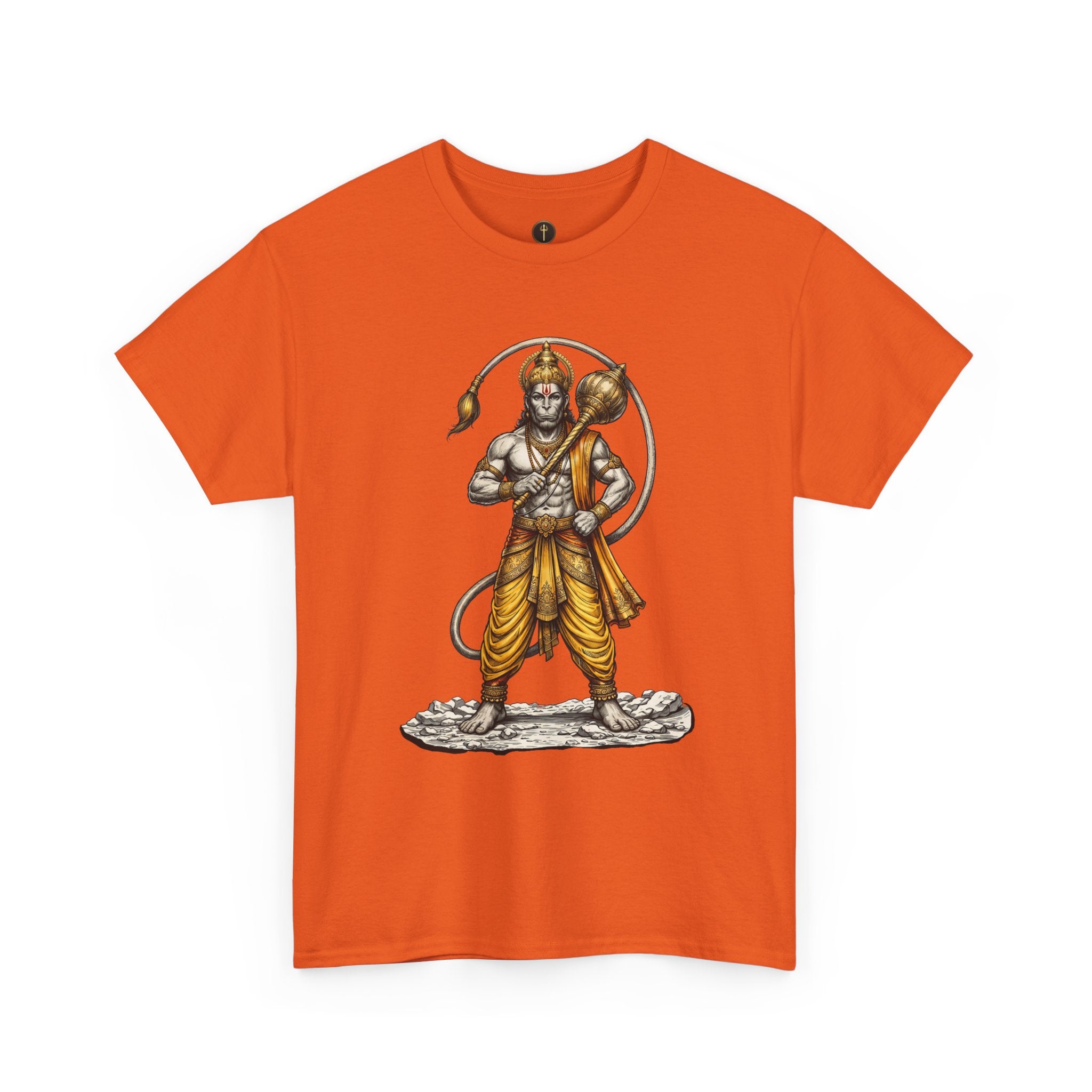 Veer Hanuman T-Shirt – Strength, Courage & Discipline Design