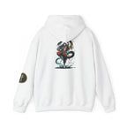 Shiva Movement White Pullover Hoodie