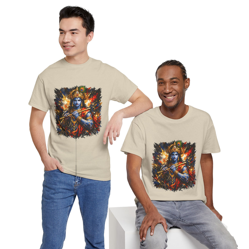 Krishna Warrior T-Shirt – | Spiritual Strength Shirt