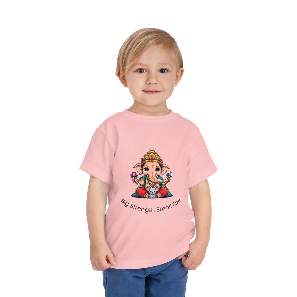 Baby Ganesha “Big Strength Small Size” Kids T-Shirt