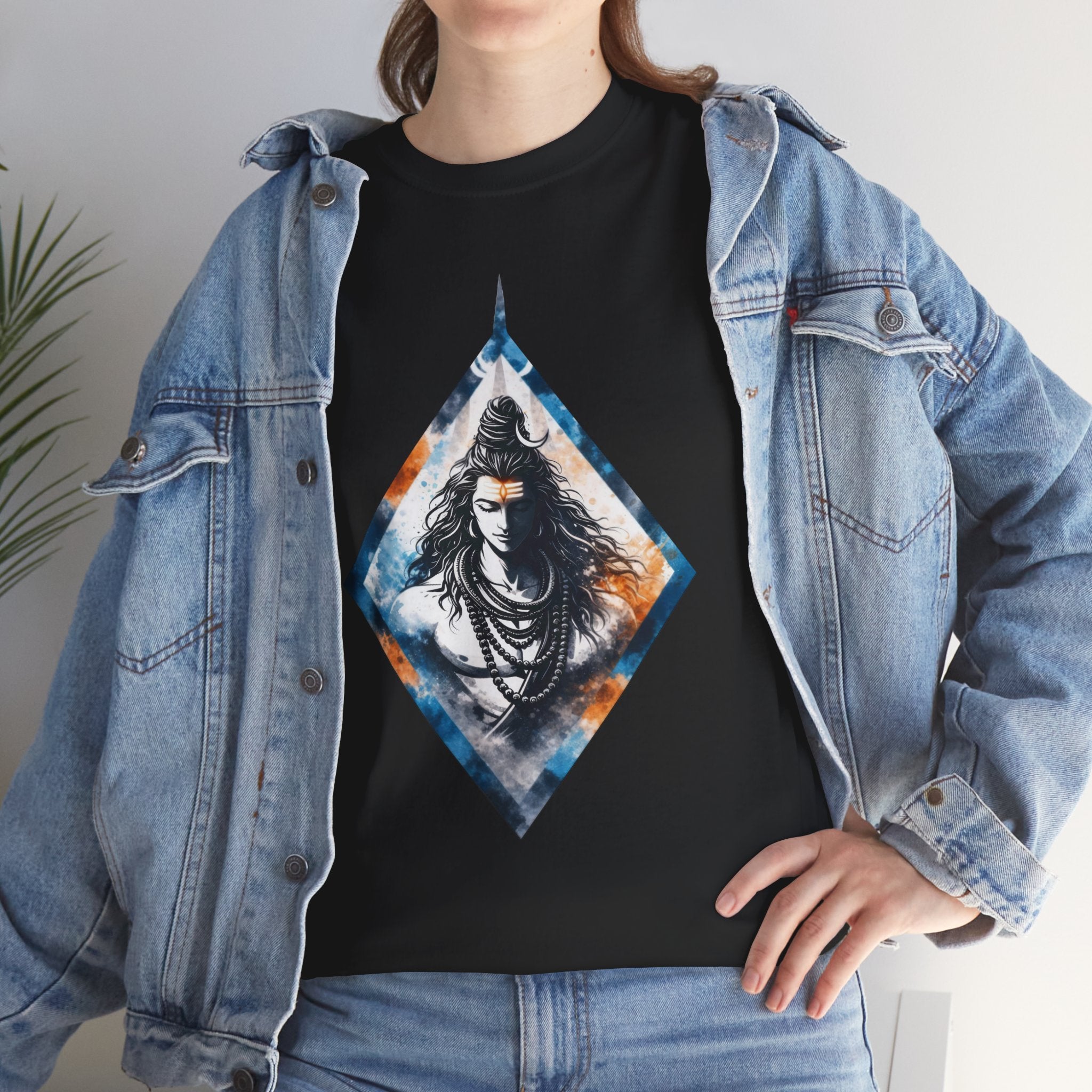 Mahadev Minimal T-Shirt - Shiva Third Eye, Awareness & Power Tee