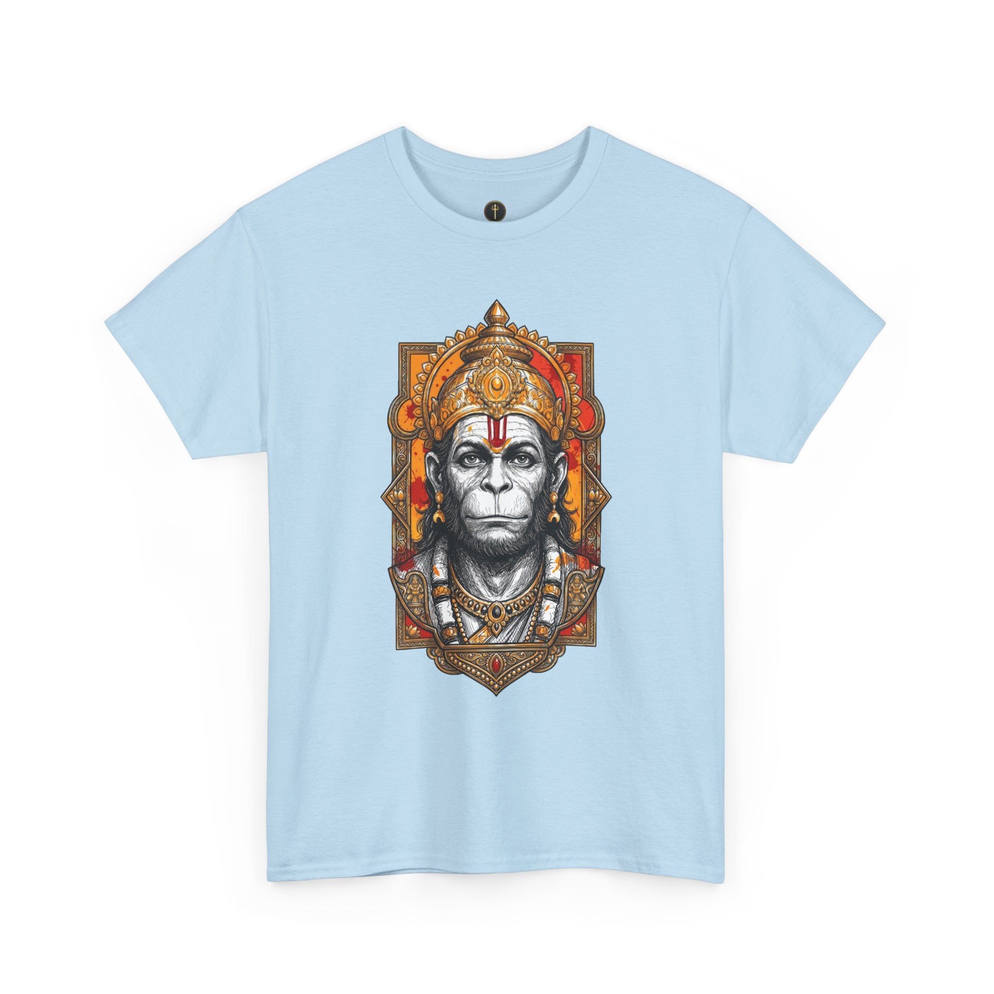 Hanuman The Watcher T-Shirt – Calm Strength & Inner Awareness Design