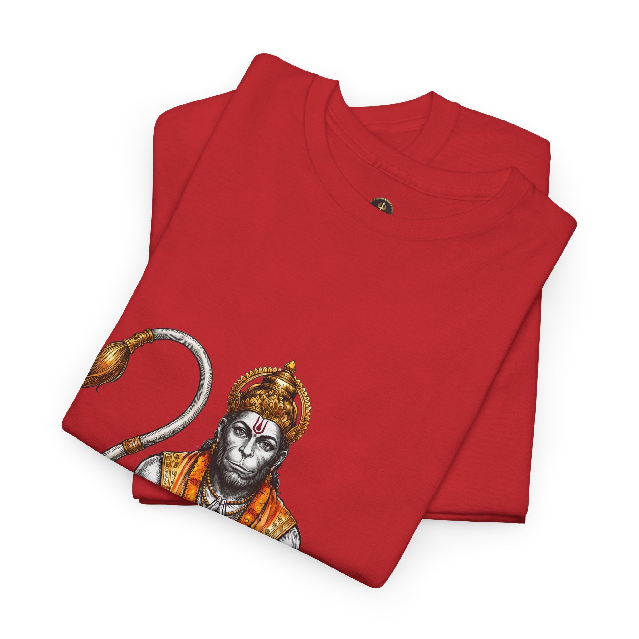 Hanuman Meditation T-Shirt – Inner Stillness & Spiritual Discipline Design