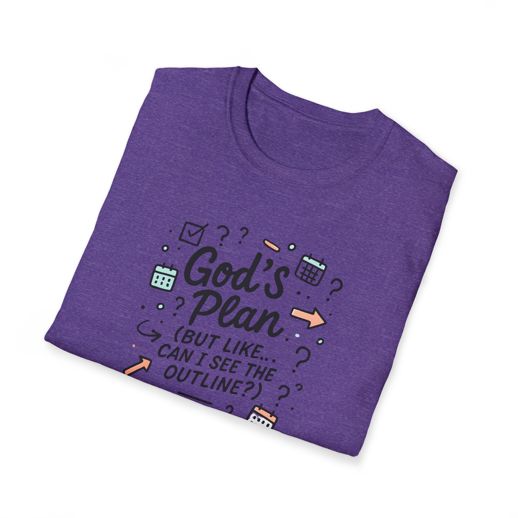 God's Plan Illustration T-Shirt