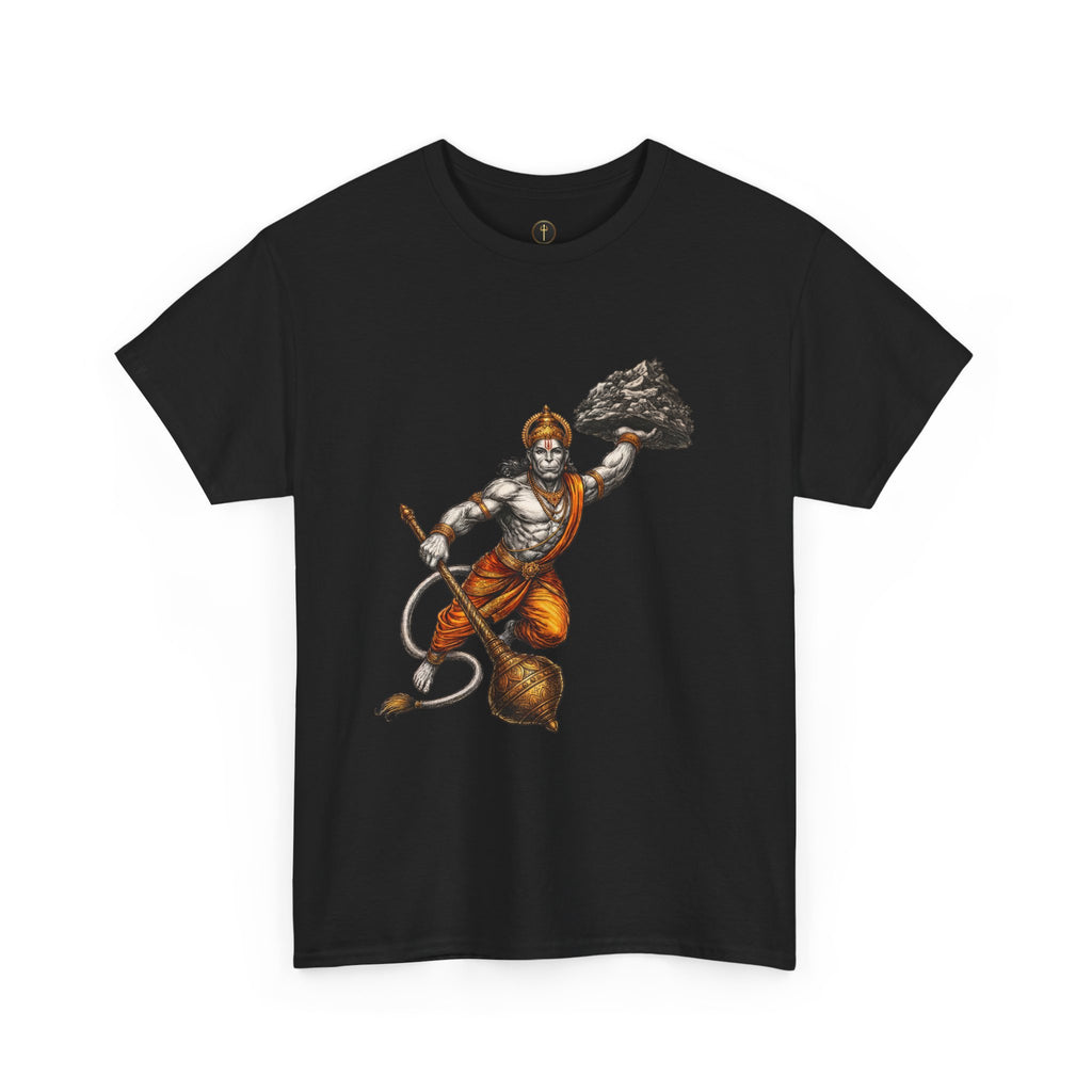 Hanuman Sanjeevani T-Shirt – Strength in Action & Devotion Design